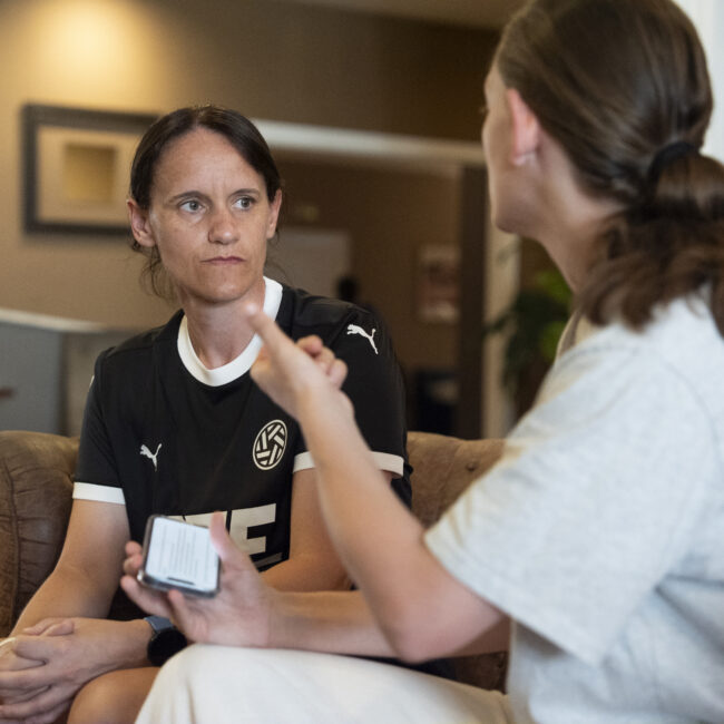 Estefanía López tactical leadership at AFE